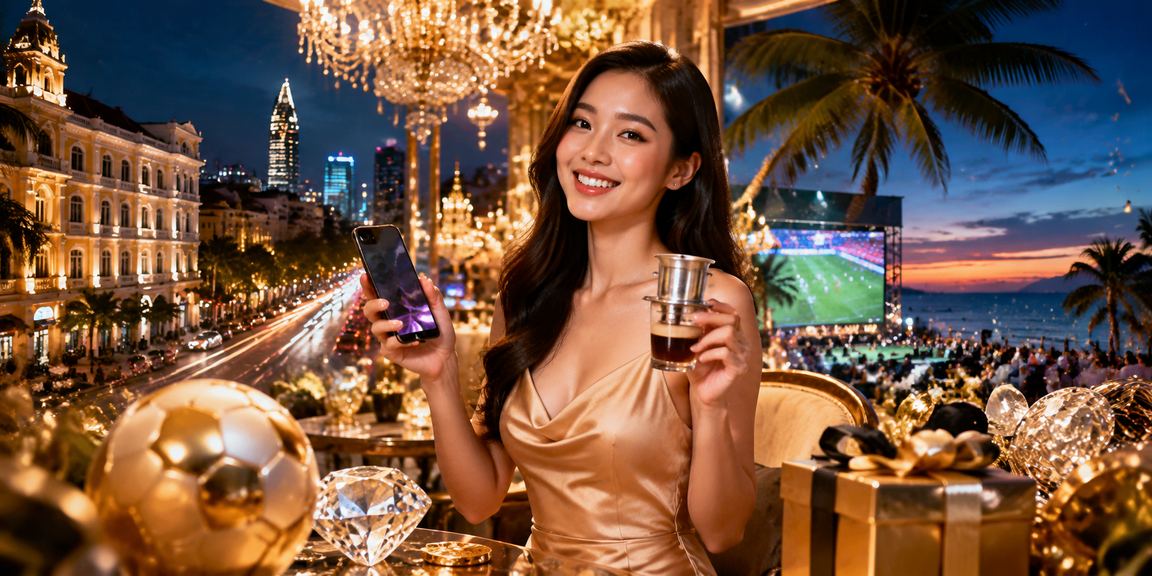 Người dùng TP. Hồ Chí Minh trải nghiệm cược thể thao trực tuyến tại quán cà phê