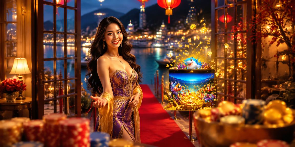 Cảnh Nha Trang về đêm với người chơi trải nghiệm dịch vụ casino trực tuyến